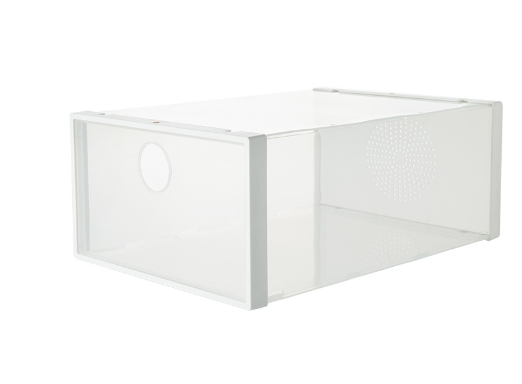 Dustproof Shoe Cabinet with Thick Transparent Drawers