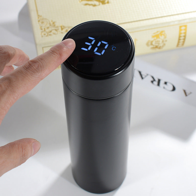 LED Smart Temperature Control Insulated Mug - Logo Print