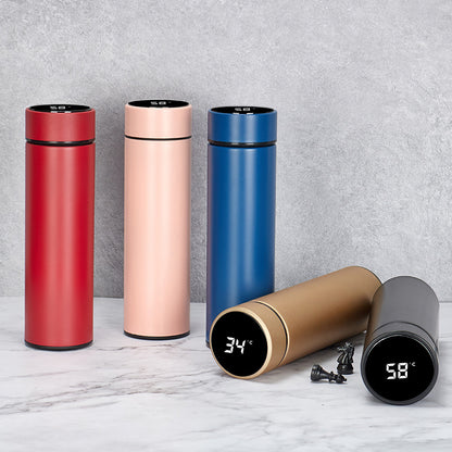 LED Smart Temperature Control Insulated Mug - Logo Print